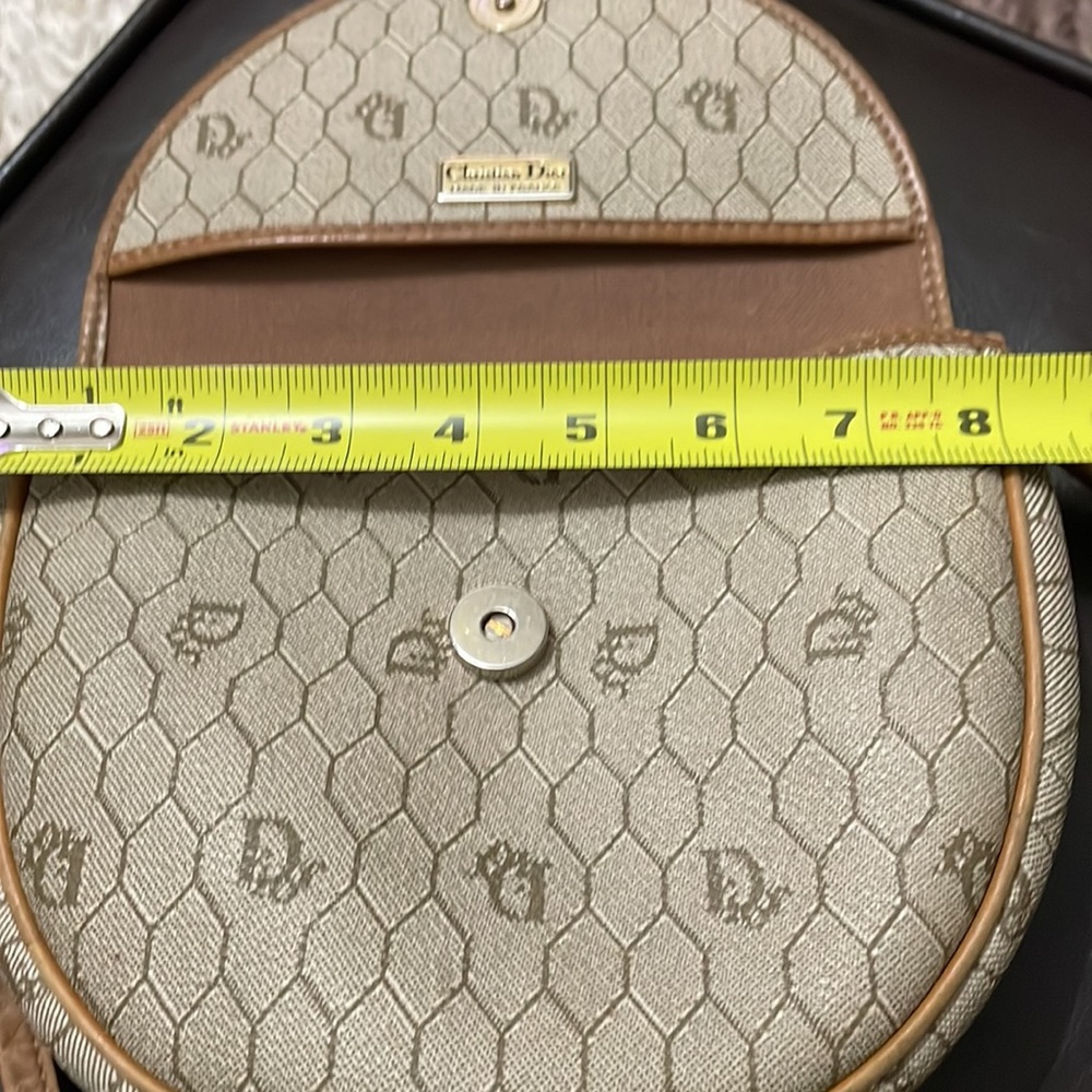 Dior Vintage Half Moon Flap Crossbody - Picture 10 of 12